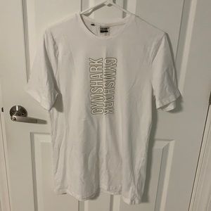Men’s White Gymshark T-shirt